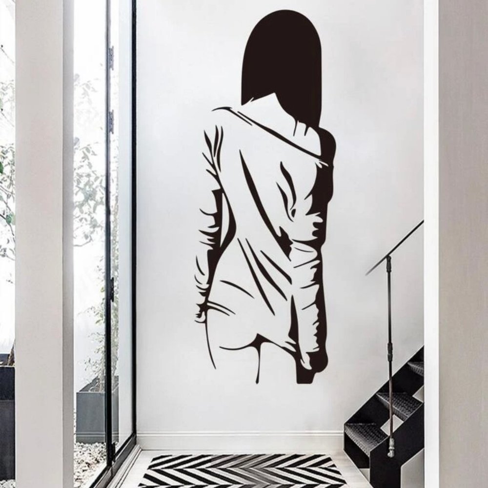 Fashion Girl Style Woman Inspired Creative Wall Decor Sticker ~ New !!!